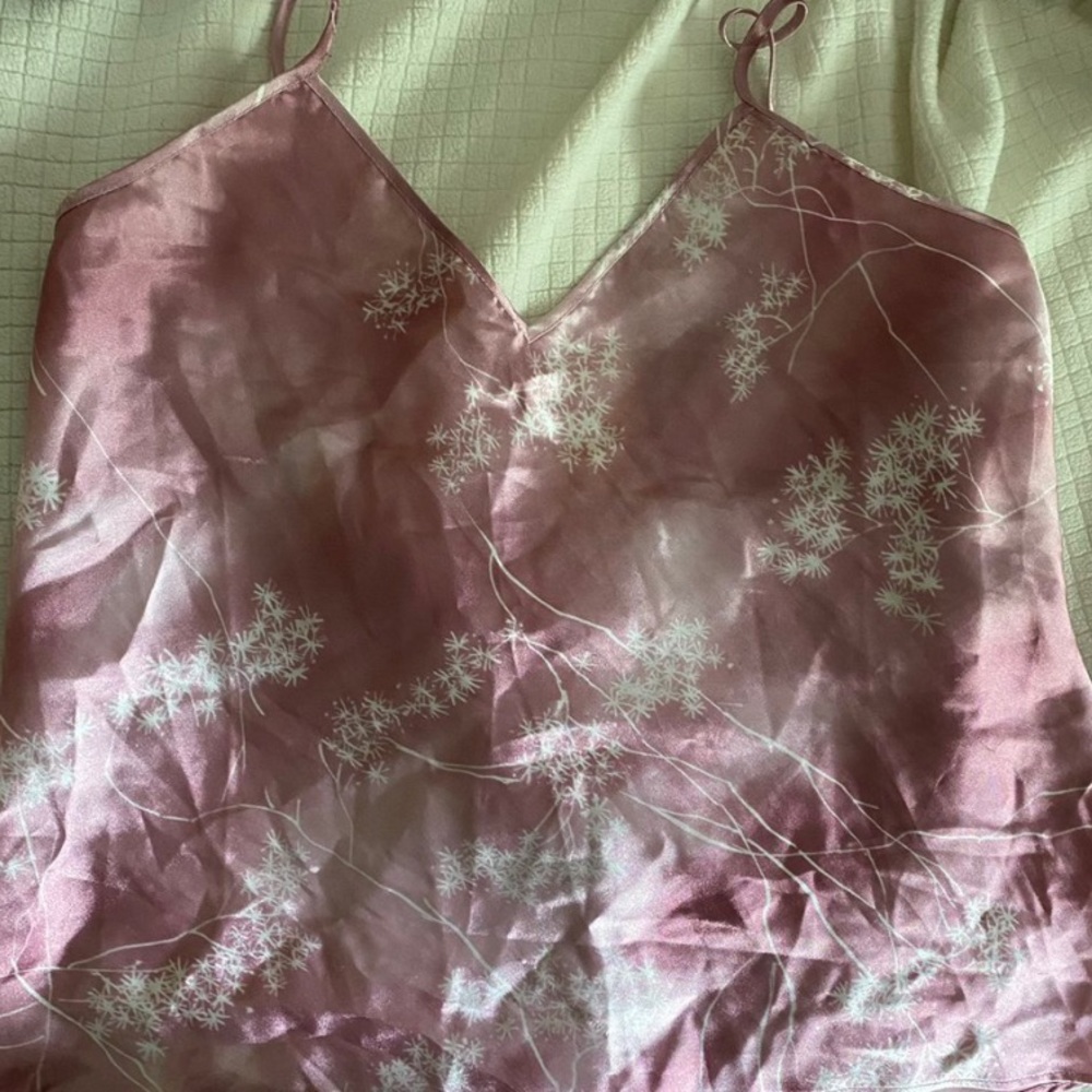 AVON intimates silk floral camisole sz S - Picture 3 of 4